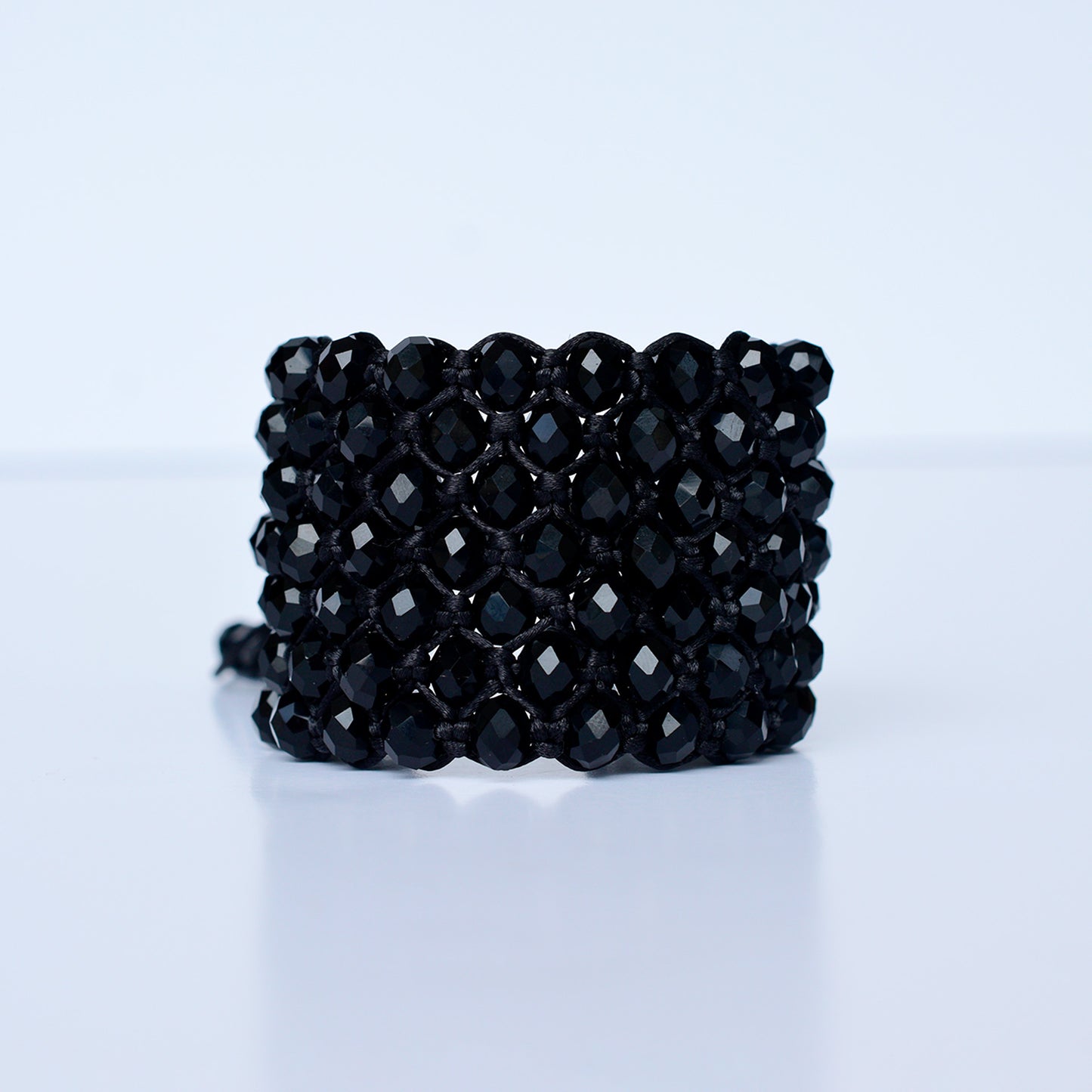 Brazalete Macramé Negro